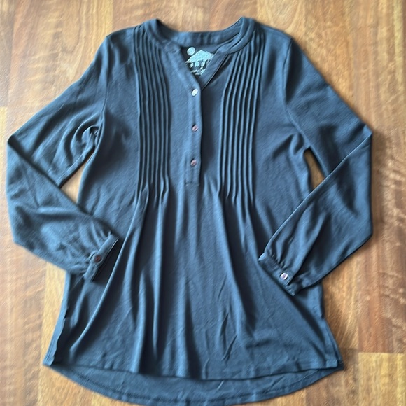 BNWOT Sahalie super soft long sleeve gray top - Picture 9 of 15